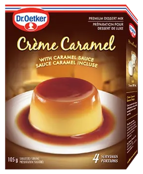 Dr. Oetker Crème Caramel – Crème Desserts by Dr. Oetker