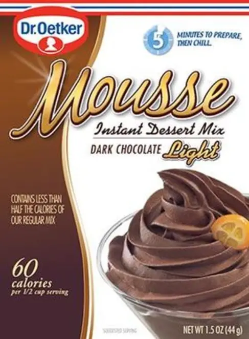 Dr. Oetker Dark Chocolate – Mousse Suprème Light by Dr. Oetker