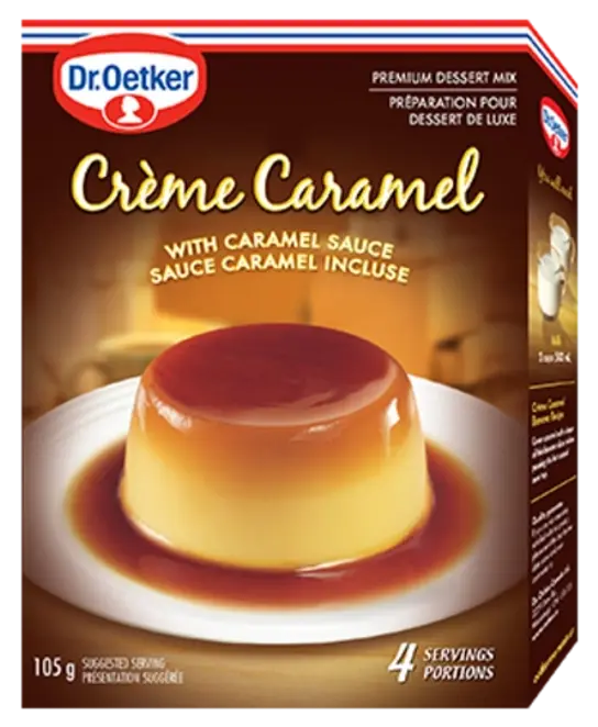 Dr. Oetker Crème Caramel – Crème Desserts by Dr. Oetker