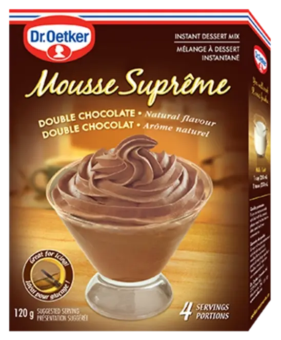 Dr. Oetker Double Chocolate – Mousse Suprème by Dr. Oetker