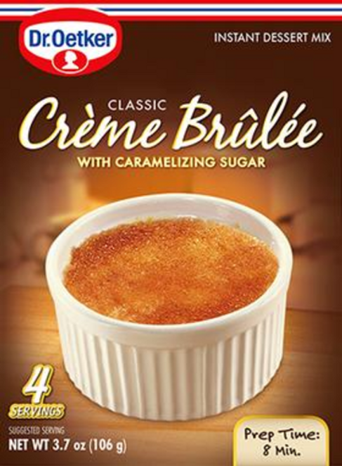 Dr. Oetker Classic Crème Brûlée – Crème Desserts by Dr. Oetker